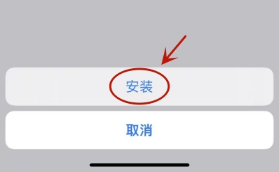 确认安装
